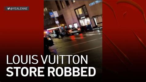 Louis Vuitton store robbery